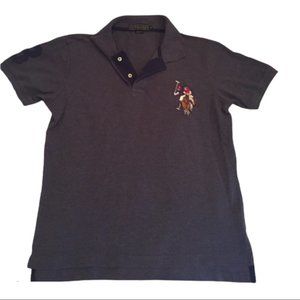 Grey U.S. Polo Assn short sleeve Polo S preppy